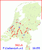 verkeerssituatie op 10-10-2025 van 16:05 tot 17:00