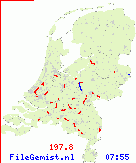 traffic situation at 11-03-2026 from 07:05 to 08:00