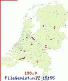 verkeerssituatie op 11-08-2026 van 15:05 tot 16:00