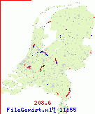 verkeerssituatie op 13-07-2026 van 11:05 tot 12:00