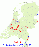 verkeerssituatie op 13-07-2026 van 16:05 tot 17:00