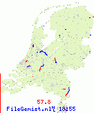 verkeerssituatie op 13-07-2026 van 18:05 tot 19:00