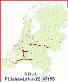 verkeerssituatie op 15-04-2026 van 07:05 tot 08:00