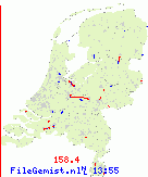 verkeerssituatie op 15-08-2026 van 13:05 tot 14:00