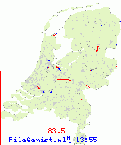 verkeerssituatie op 16-08-2026 van 13:05 tot 14:00