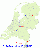 verkeerssituatie op 16-08-2026 van 15:05 tot 16:00
