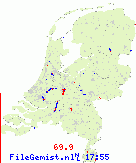 verkeerssituatie op 17-05-2026 van 17:05 tot 18:00