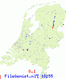 verkeerssituatie op 17-08-2026 van 18:05 tot 19:00