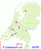 verkeerssituatie op 18-10-2025 van 18:05 tot 19:00