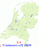 verkeerssituatie op 18-08-2026 van 09:05 tot 10:00