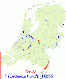verkeerssituatie op 19-07-2026 van 14:05 tot 15:00