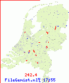 verkeerssituatie op 19-08-2026 van 17:05 tot 18:00