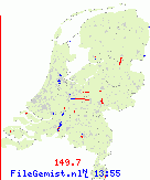 verkeerssituatie op 22-08-2026 van 13:05 tot 14:00