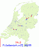 verkeerssituatie op 24-08-2026 van 06:05 tot 07:00