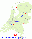 verkeerssituatie op 24-08-2026 van 11:05 tot 12:00