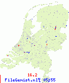 verkeerssituatie op 25-08-2026 van 05:05 tot 06:00
