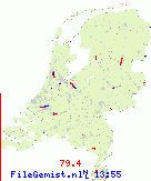 verkeerssituatie op 3-08-2026 van 13:05 tot 14:00