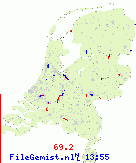 verkeerssituatie op 30-07-2026 van 13:05 tot 14:00
