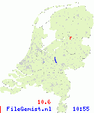 verkeerssituatie op 5-03-2026 van 10:05 tot 11:00